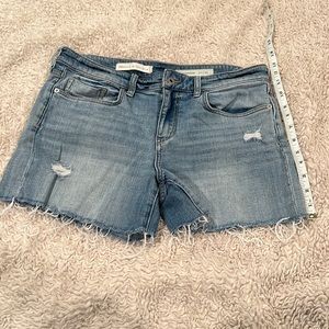 Pilcro, Anthropologie, cut off denim shorts